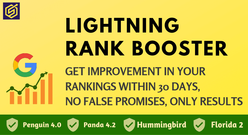 REAL RANKING SOLUTION - Get Rank on Top of Google with guaranteed results