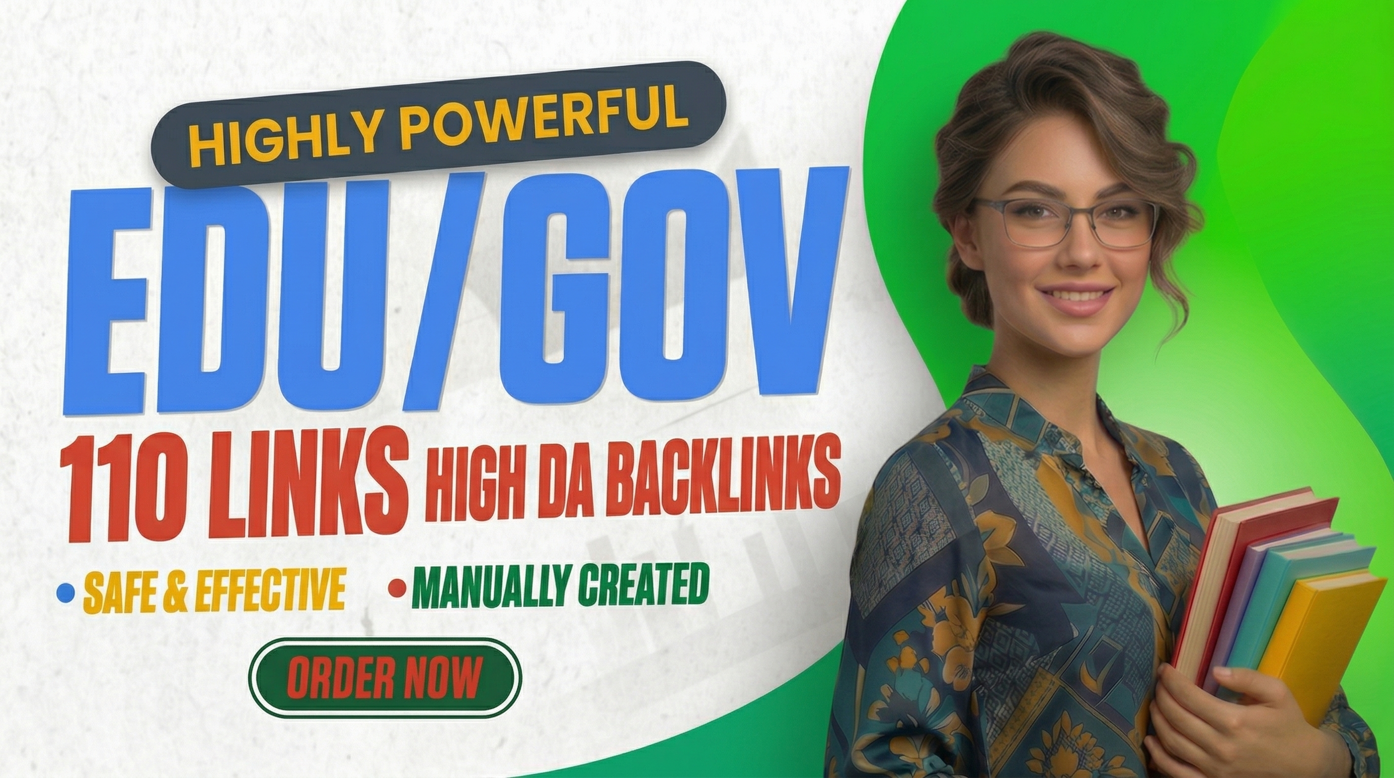 110 High DA Backlinks ONLY from UNI & Official Authority Links for 