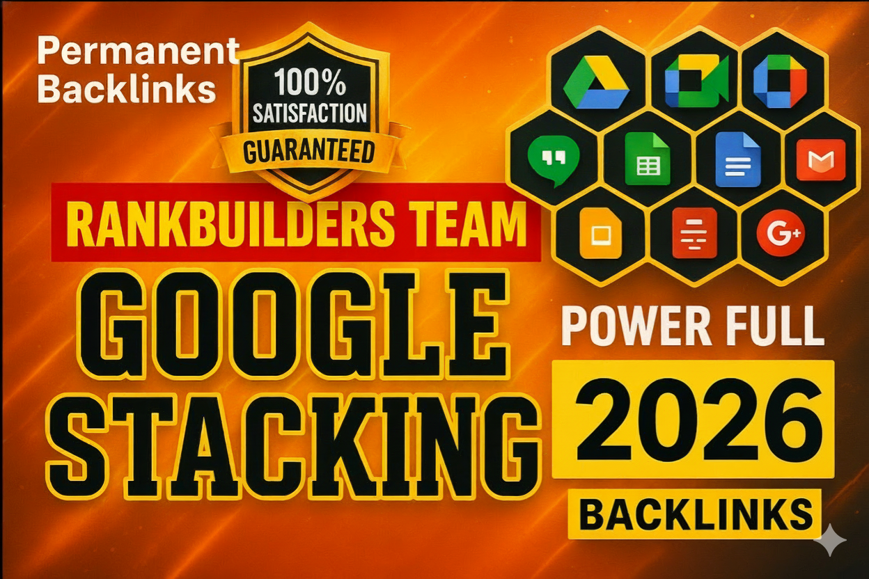 Rank with Google Advanced Stacking Ranking Booster Backlinks