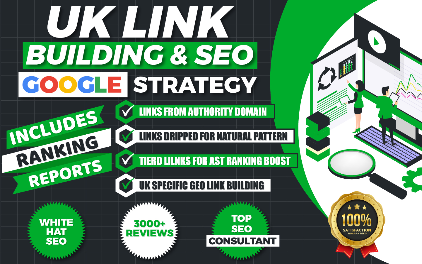 UK Link Building & SEO GOOGLE Ranking Strategy 2022 From RANKBUILDER Team