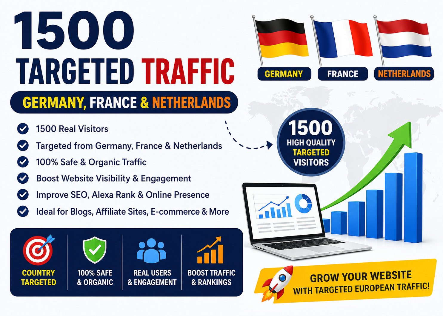 Provide You 1500 Garmany, France and Netherlands mix...