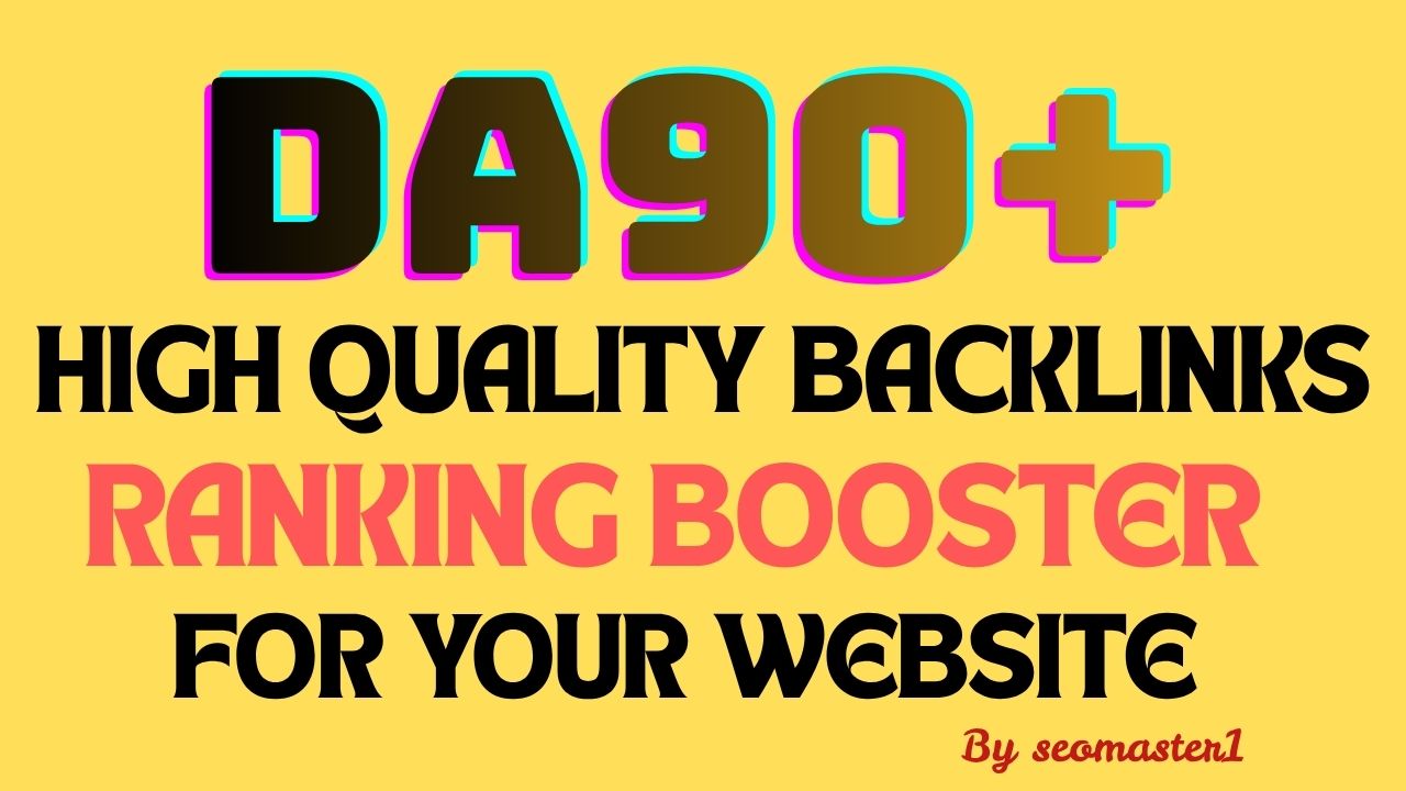 100 PERMANENT MANUAL PR9 DA 70-90+ SAFE SEO BACKLINKS...