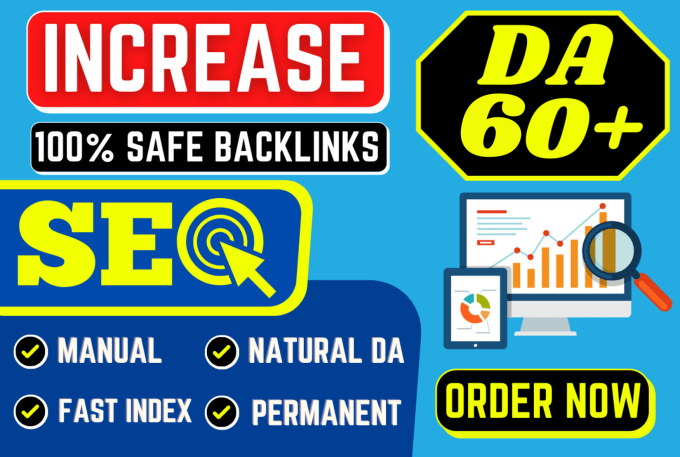 increase domain authority DA 30+ PA 30+White Hat SEO