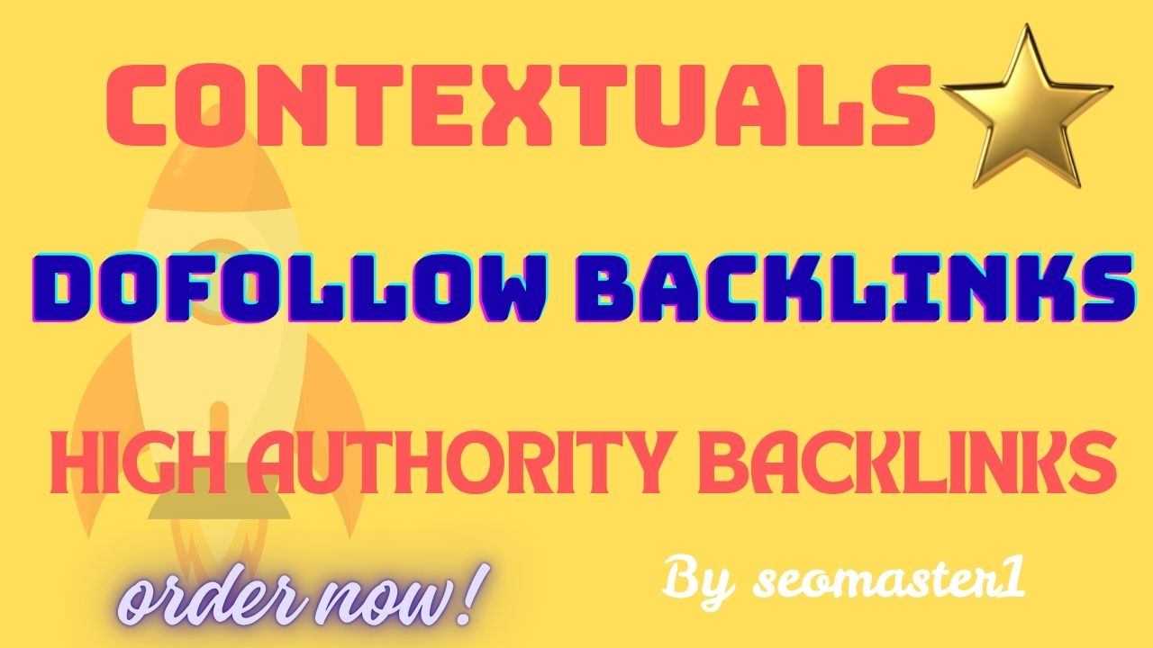 500 CONTEXTUAL DOFOLLOW BACKLINKS FOR OFF PAGE SEO LINK BUILDING