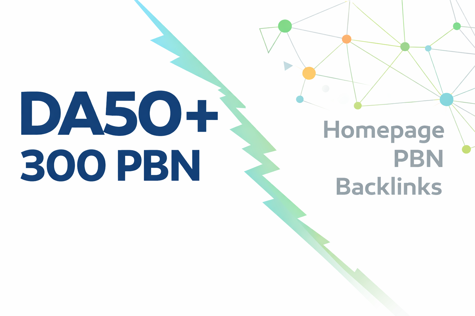 300 High Quality DA50+ PBN Premium Homepage Backlinks...