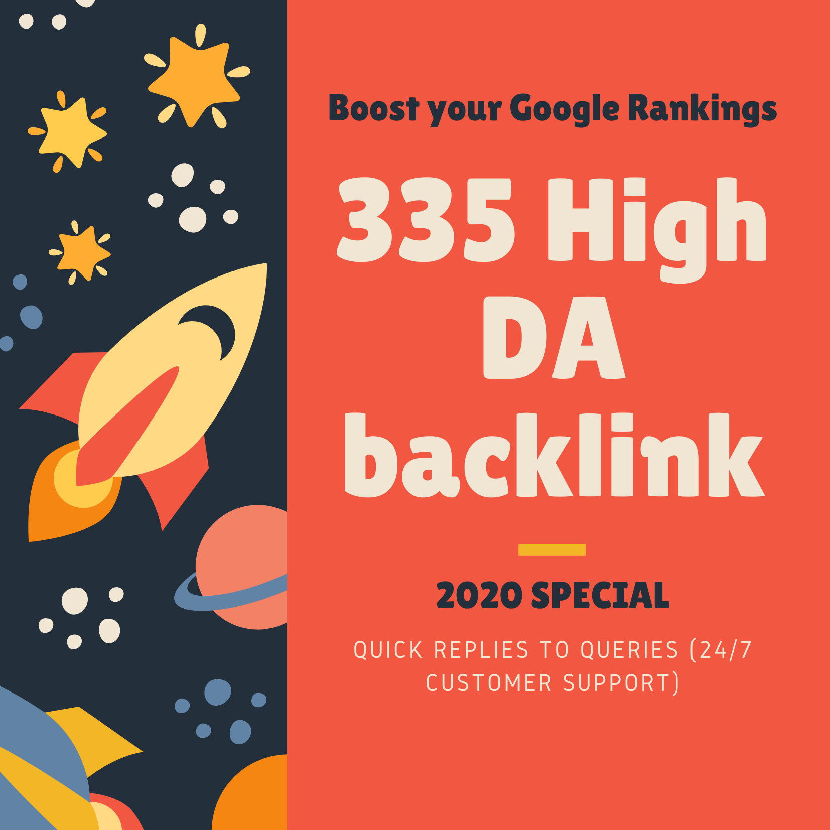 Increase your keyword rankings on Google with high quality links