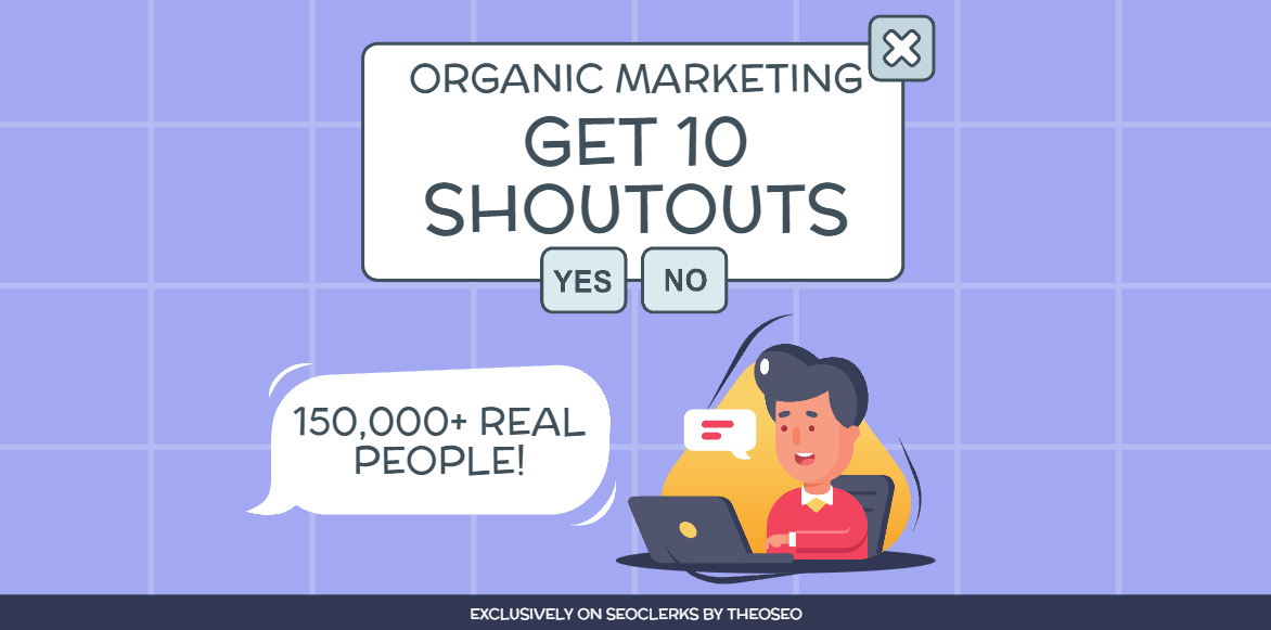 Organic Shoutouts - 10 Shoutouts 100,000 Real Audienc...