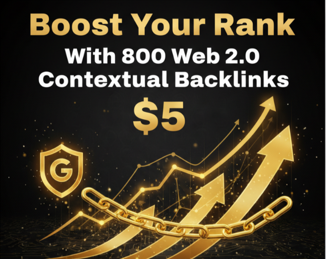 Boost Your Rank With 800 Web 2.0 Contextual Backlinks