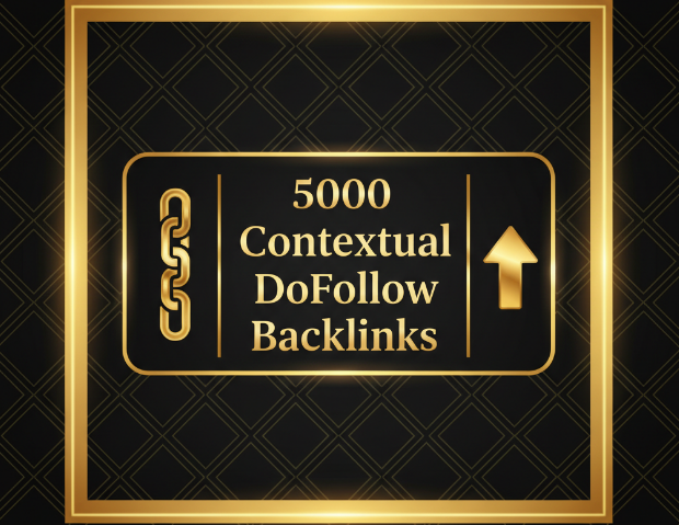 provide 5000 contextual do follow backlinks from aged...