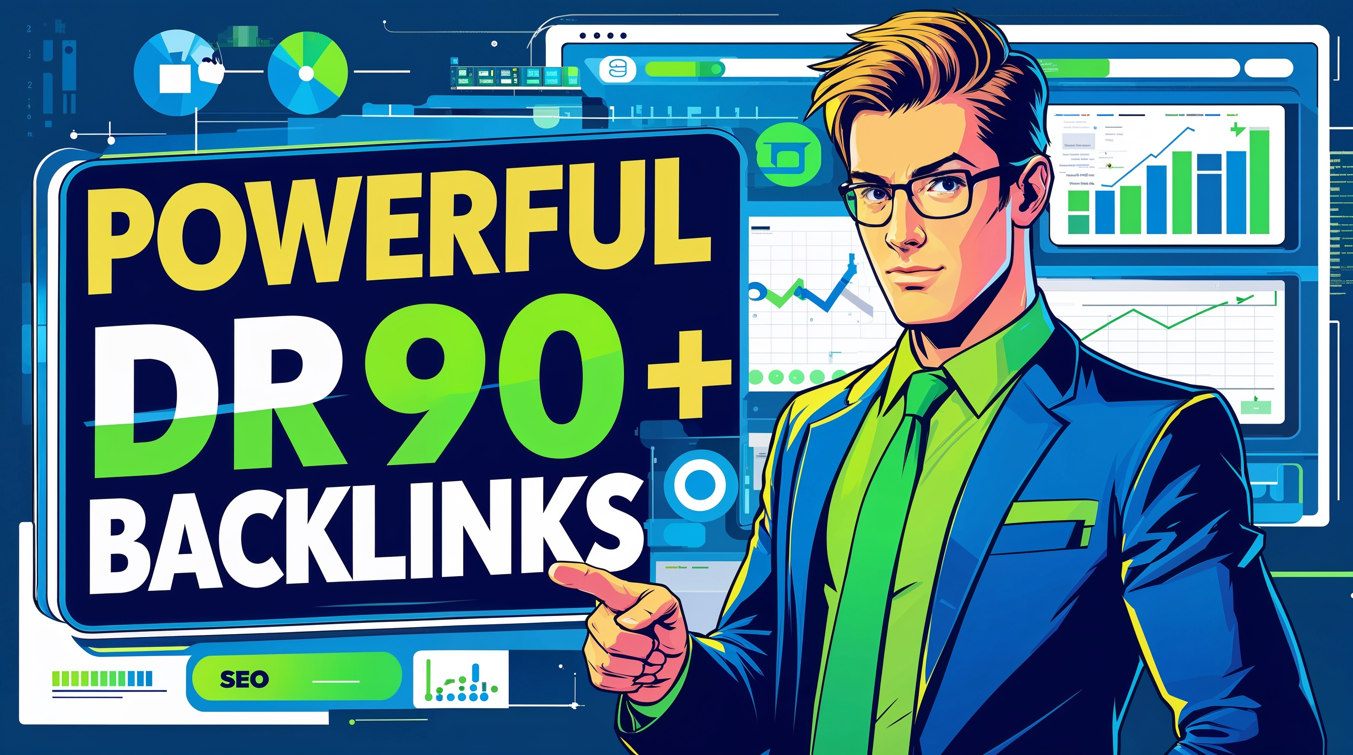 Boost your websites authority with 10 powerful DR90+ backlinks from high-trust websites