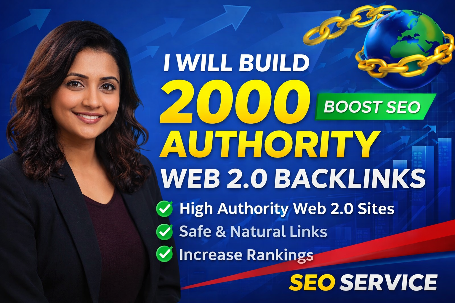 I will create 2000 authority web 2.0 backlinks for massive SEO growth