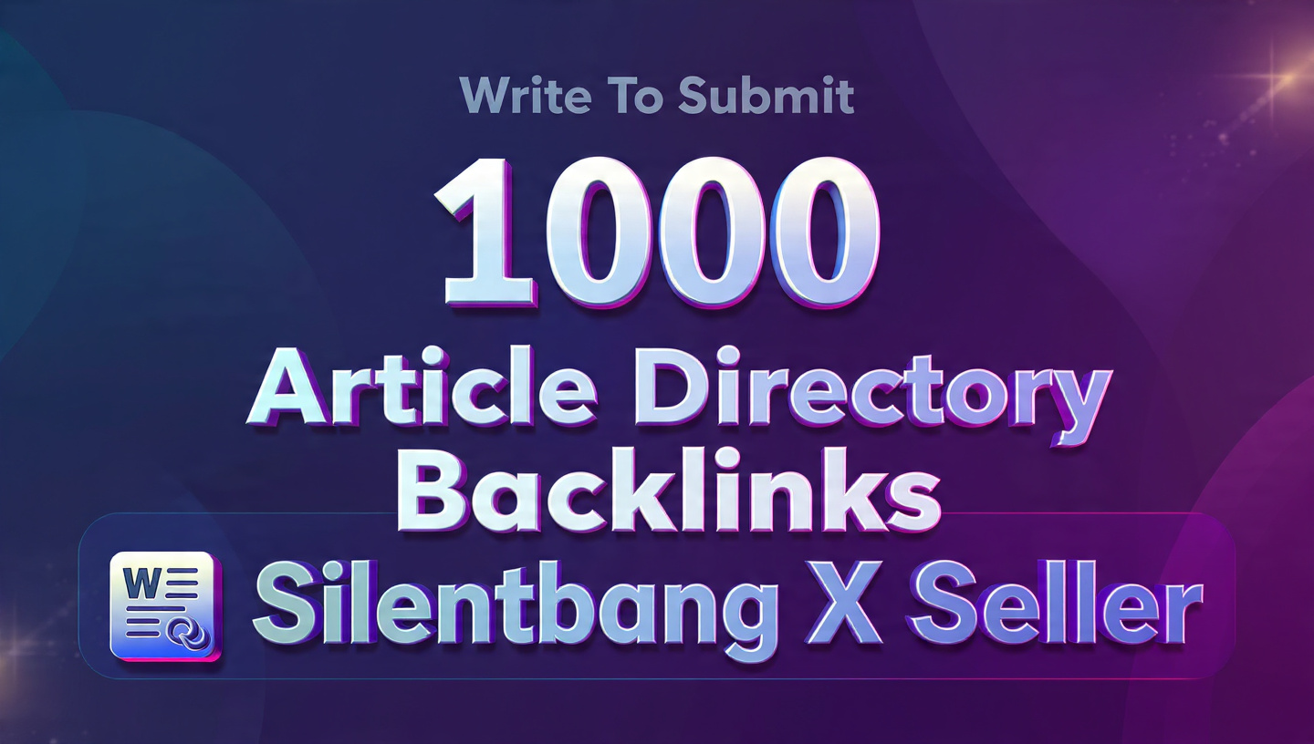 Write To Publish 1000 Manual Article Directory Backlinks Search Engine Rankings Safe White Hat SEO