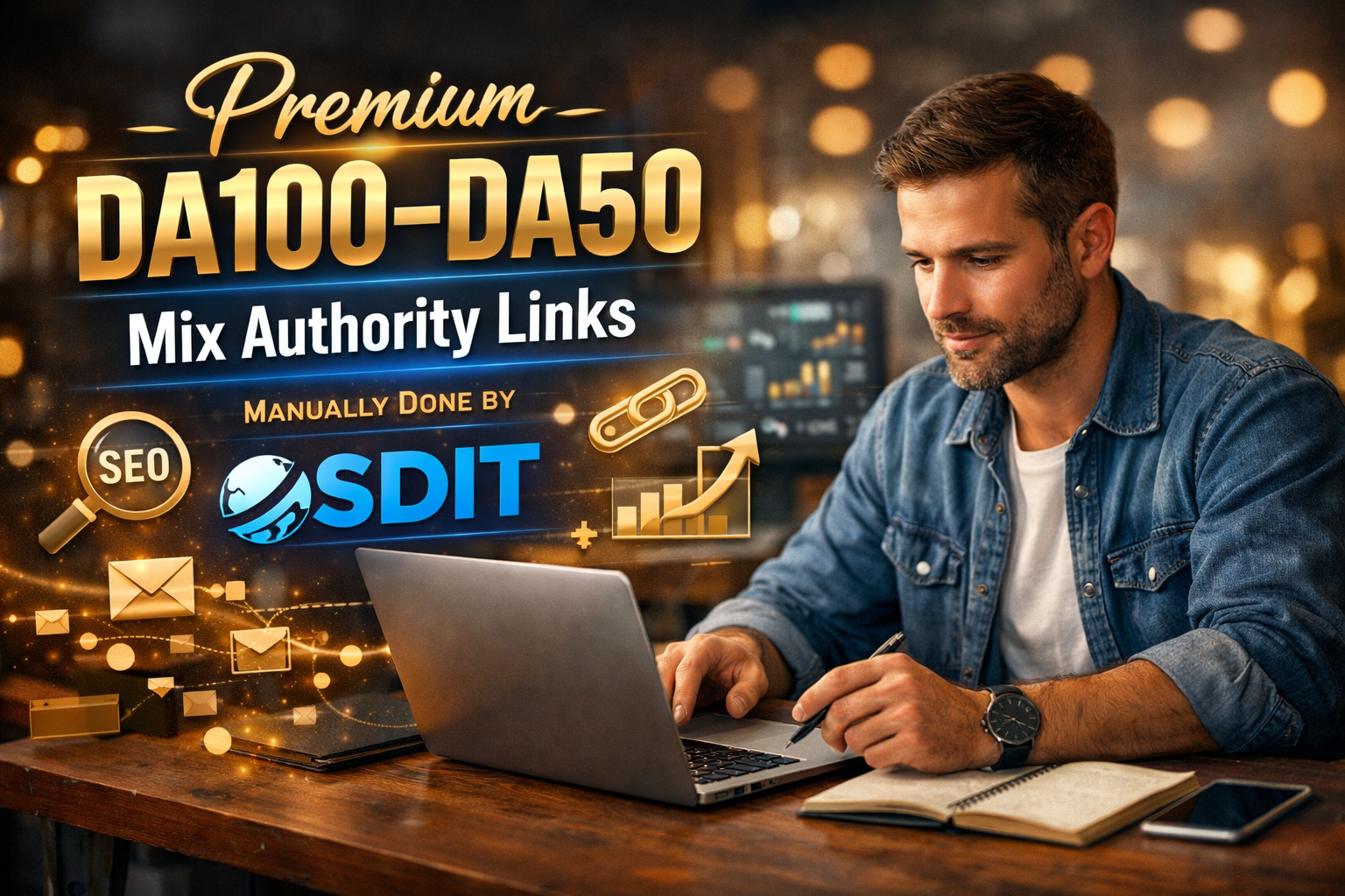 Premium 80 DA100-DA50 Mix Authority Links Manually Do...