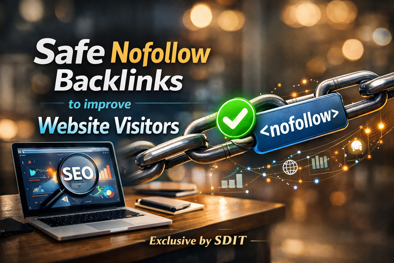 Safe 100 Nofollow Backlinks to improve Website Visito...