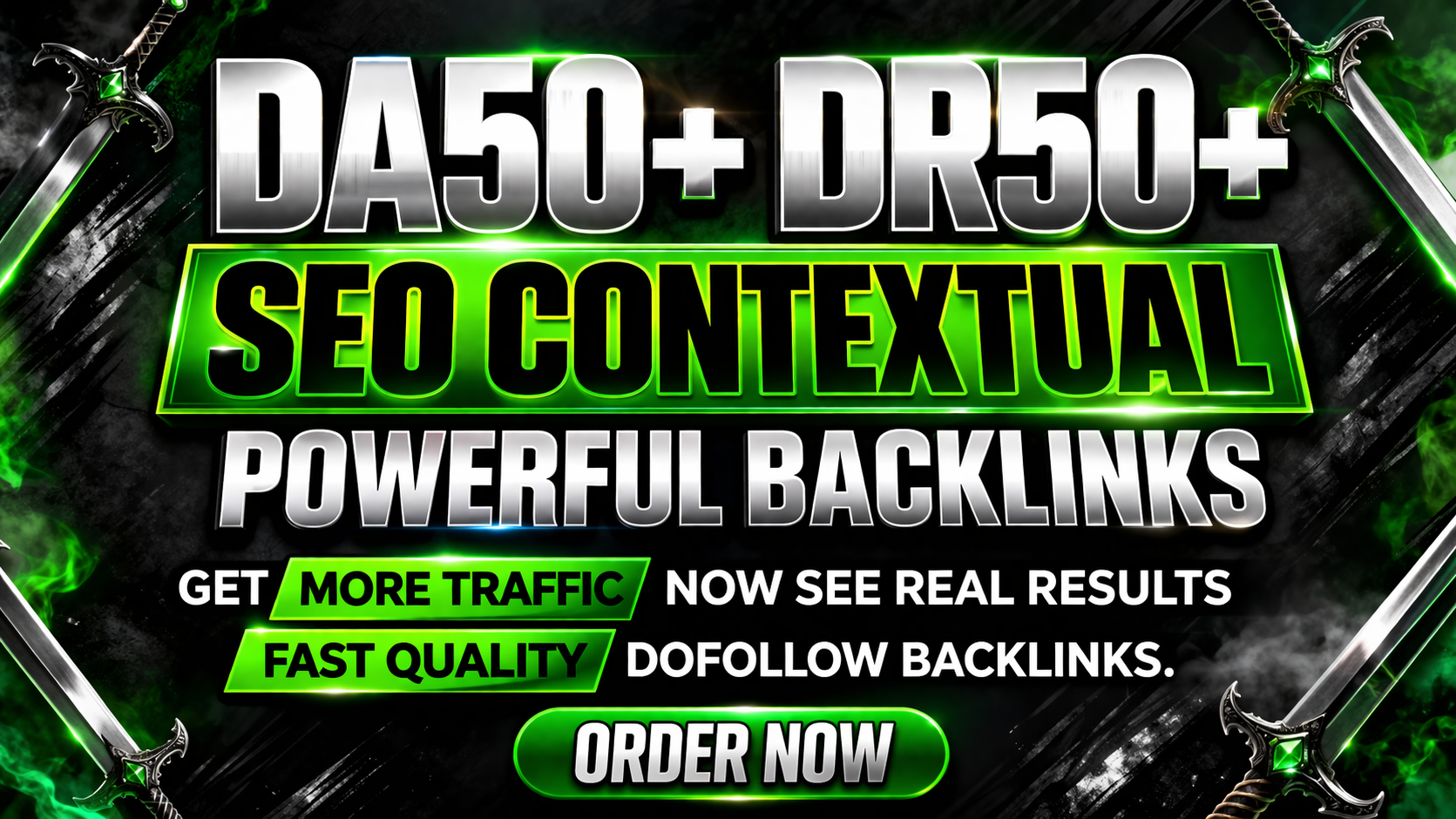 I will rank your site with 100 high quality DA DR 50 ...