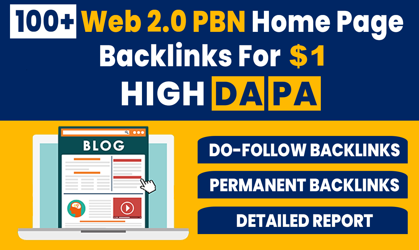 500 plus PBN Backlinks WEB.2.0 Rank Booster Backlinks