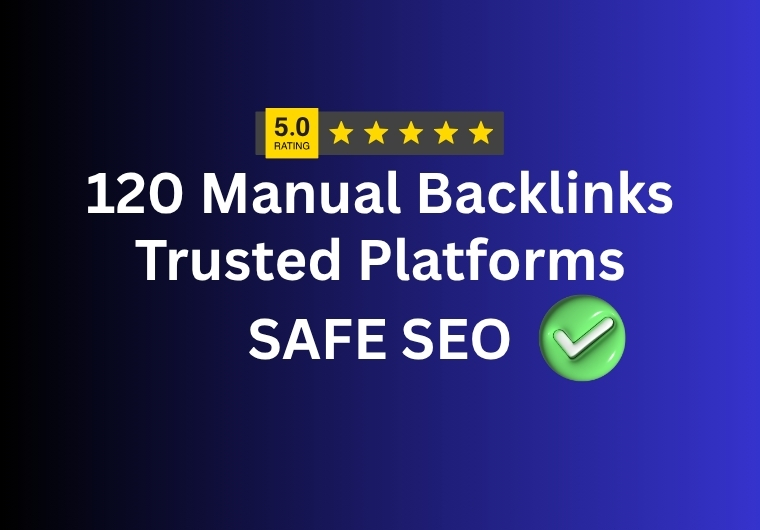 All-in-One Manual SEO Link Building Service &ndash; 120 Safe & Diversified Backlinks