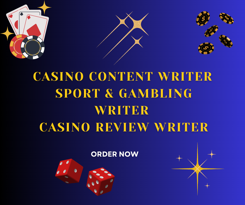 Casino Content Writer Sport & Gambling Writer Cas...