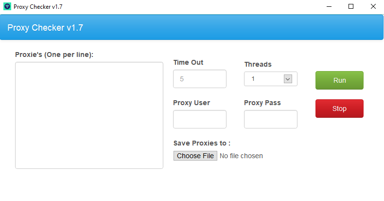 3 In one - Global Blacklisted Proxy Checker And Verifier Software V1.7