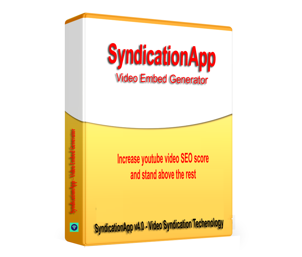 Video SEO Embed and Backlink Generator Software - Guarantee or Full Refund