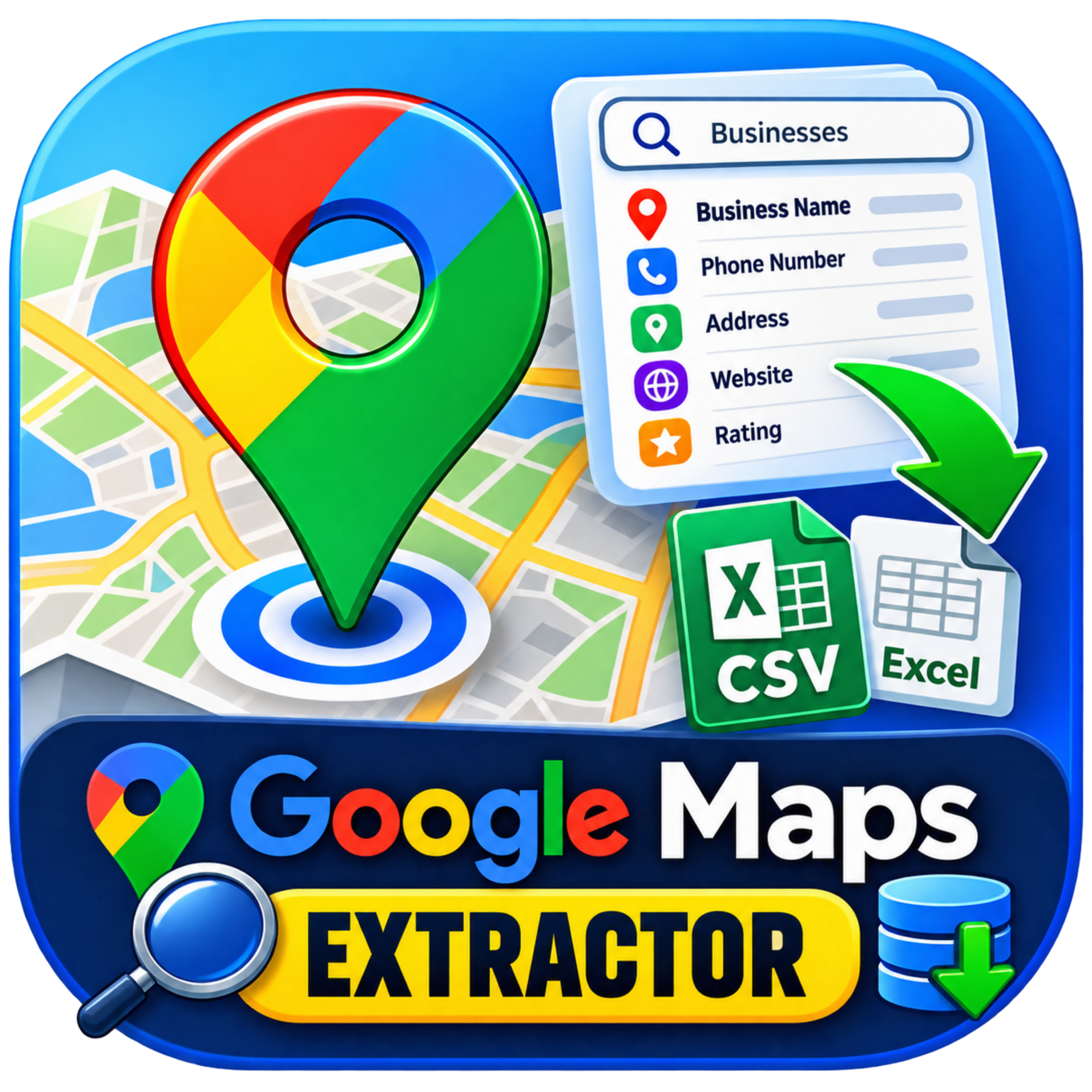 Google Maps Leads Extractor #1 Fastest Data Extractor