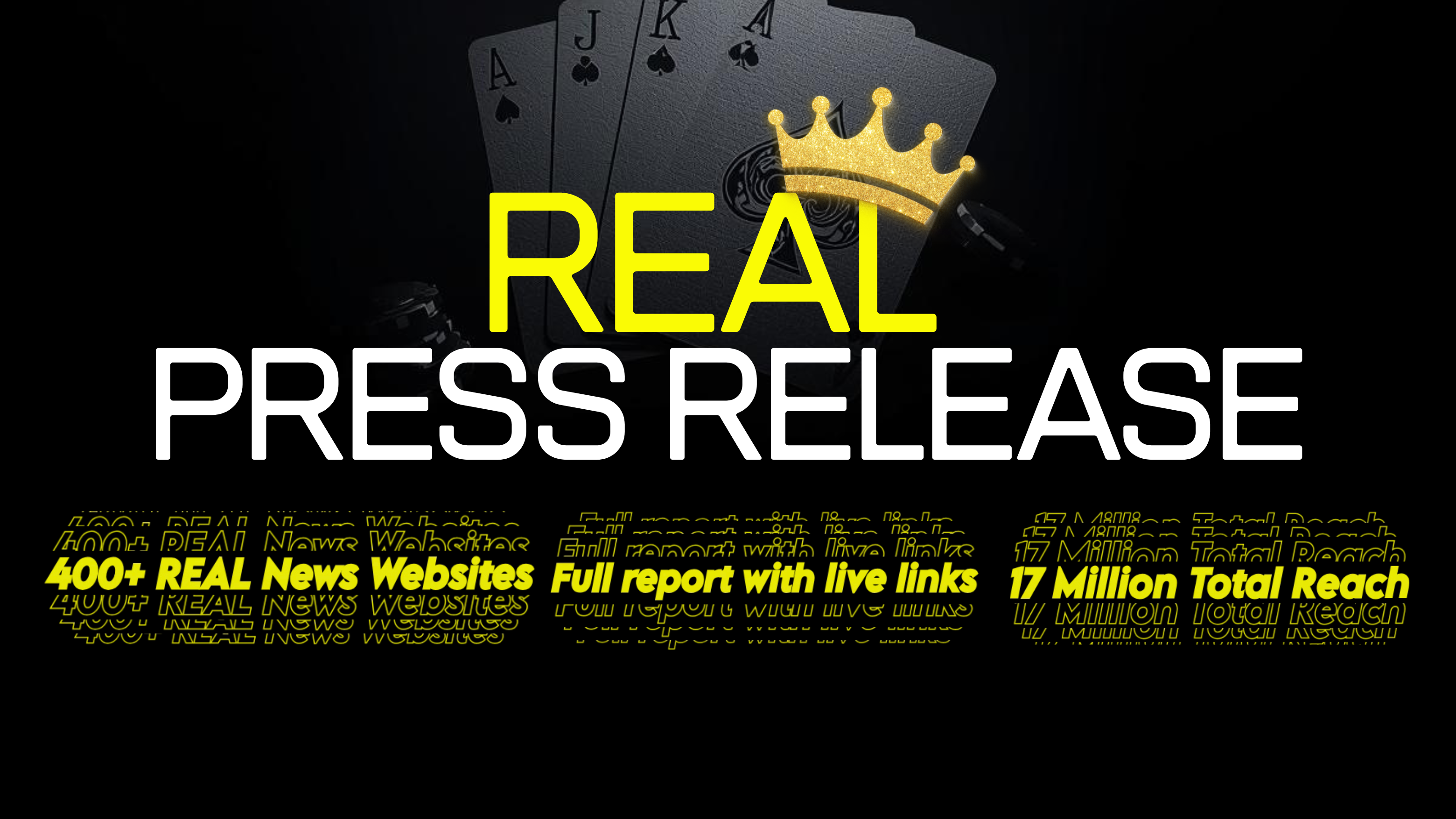 400+ News Websites Press Release for SLOT, Poker, JUDI BOLA, Casino, Gambling & Sports Betting