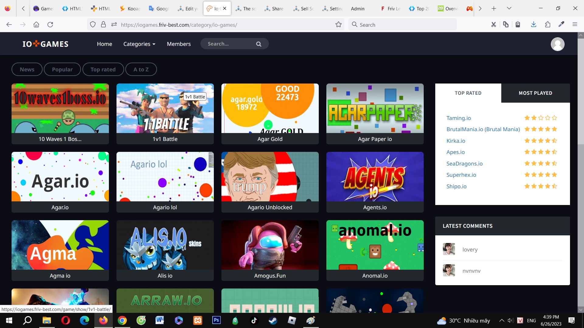 Share Source Code Web Game HTML5 & Flash