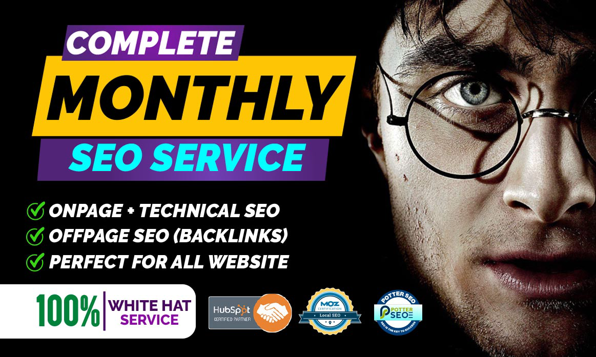 COMPLETE Monthly SEO Link Building by All in one SEO Package -Off Page SEO, Onpage SEO and Local SEO