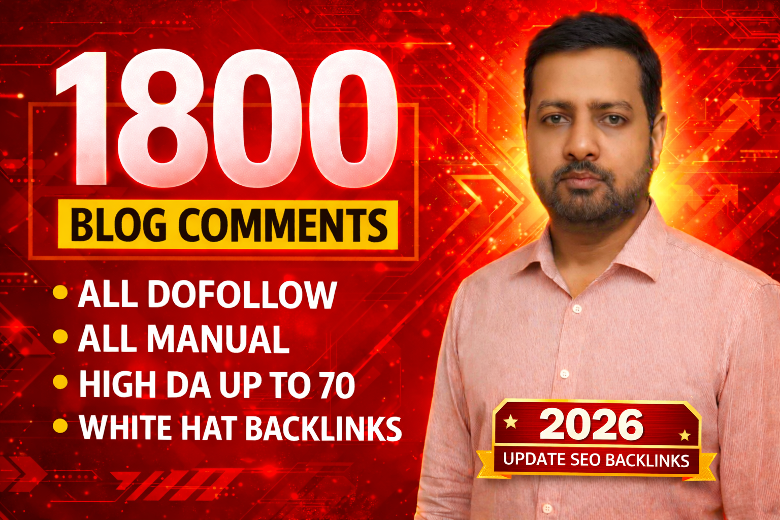 Get 1800 Manual Blog Comment Backlinks and Boost Your SEO Efforts Today!
