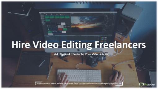 I Will Do Professional & Creative Video Editing Projects Starting 