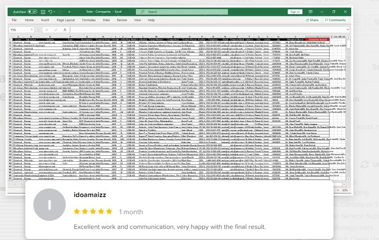 virtual assistant for data entry and web research