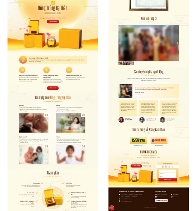 I will create quick quality landing page design