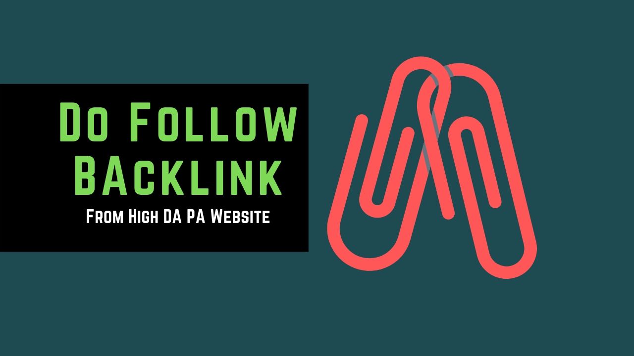 Manually Build 50 High Quality Links from High DA 100-70 