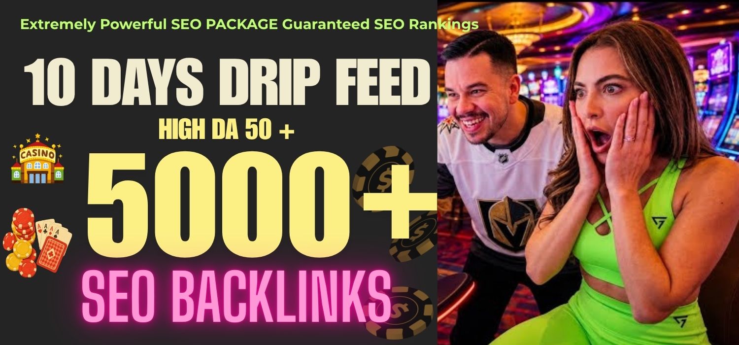 DRIP FEED 5000+ EXTREMELY POWERFUL SEO PACKAGE RANK BOOSTER GURANTEE 