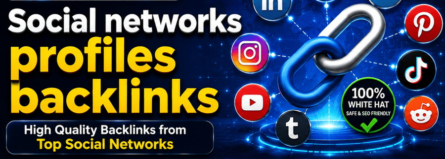 Skyrocket Your Website's Ranking with 100+ Social Network Backlinks