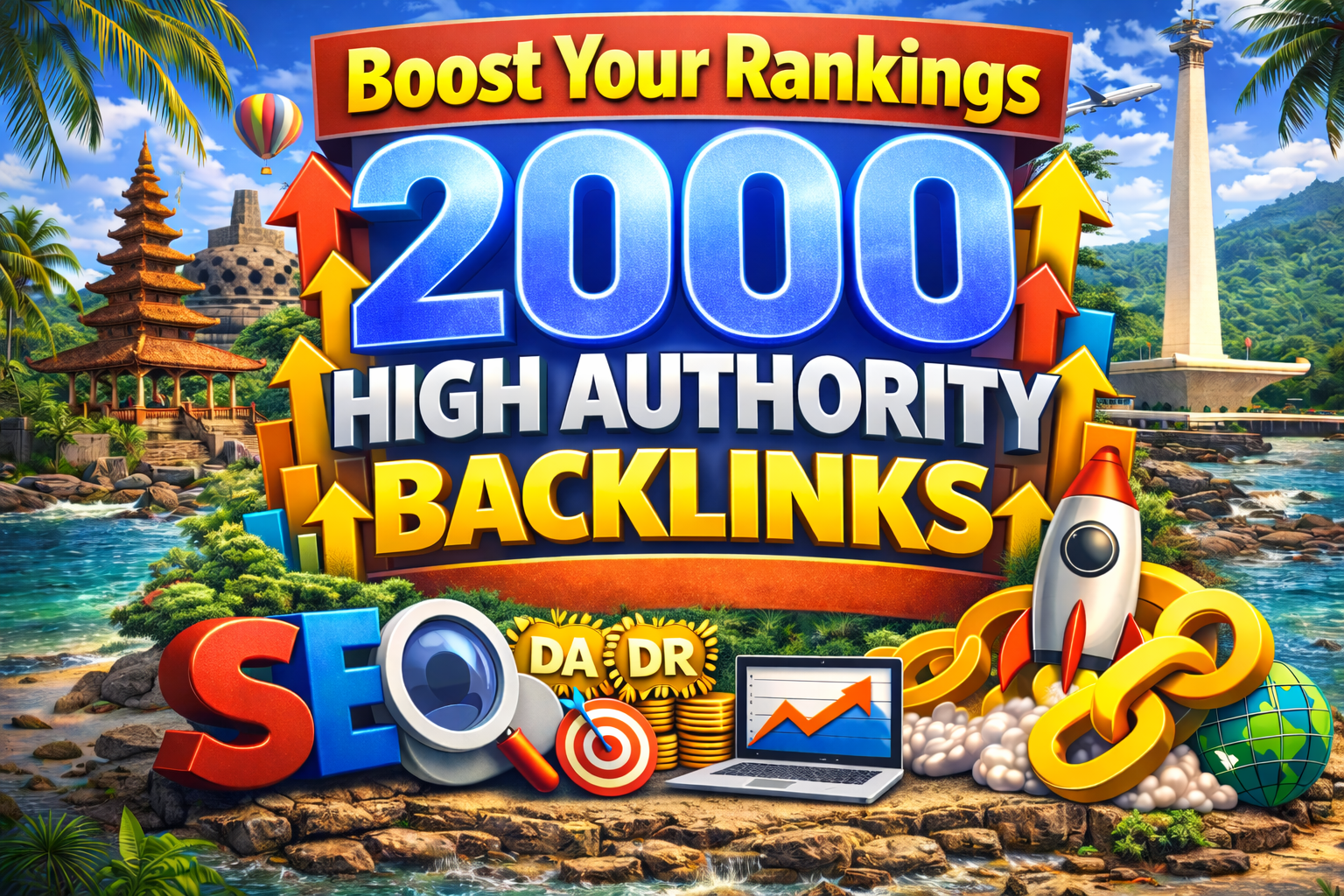 Boost Your Websites Rankings With 2000 High Authority Backlinks-1000 Tier 1-1000 tier 2