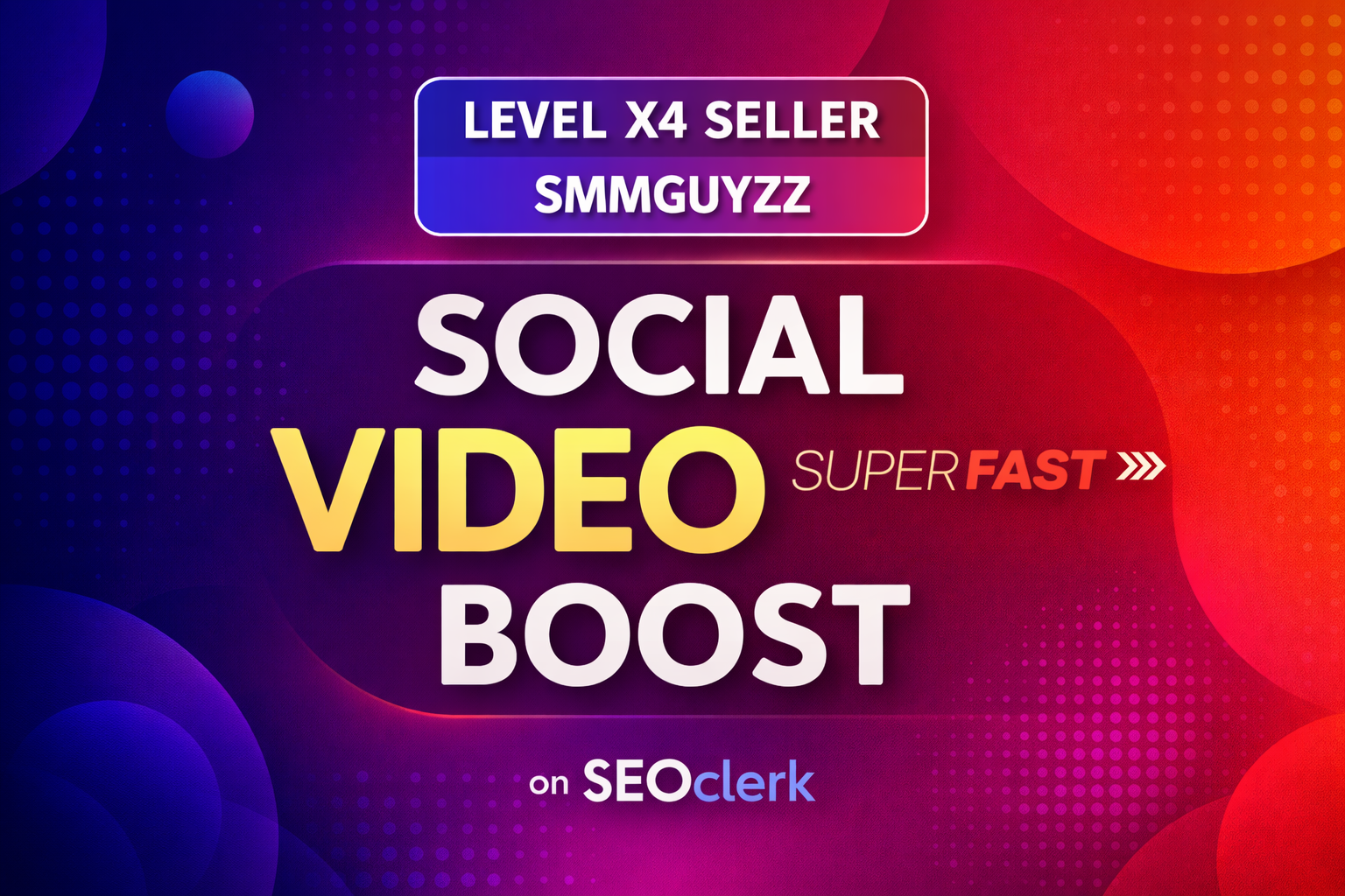 Fast & Genuine Social Video Booster Real & Trusted Service