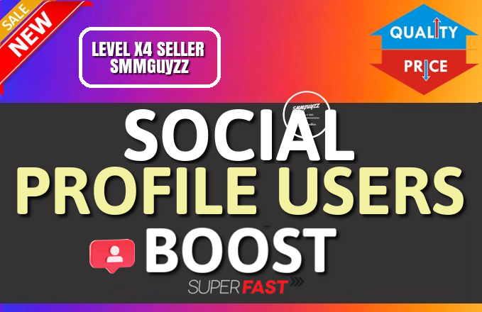Get Profile Users &ndash; High Quality Real Booster Service