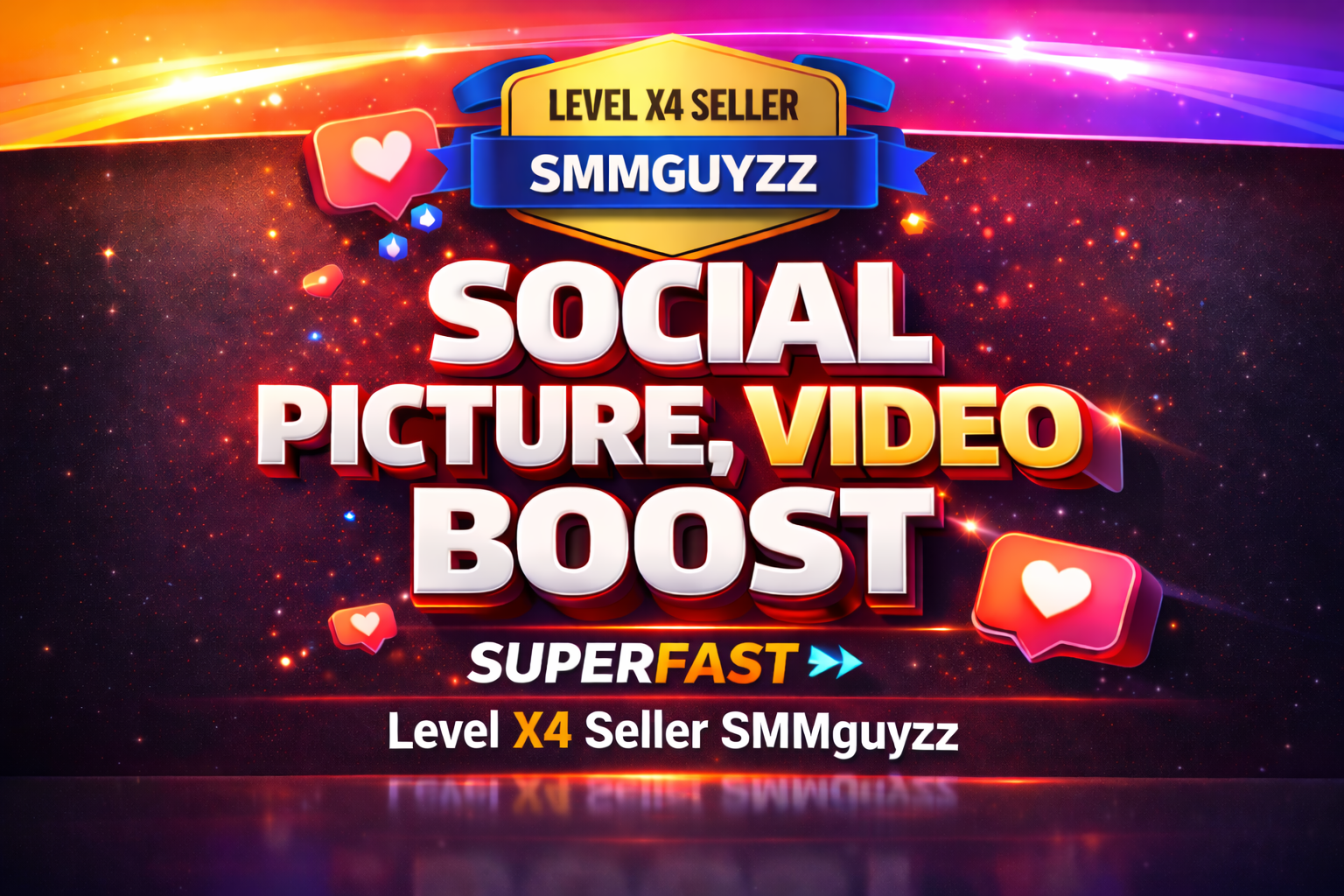 Get Social Picture OR Video High Quality Boost Servic...