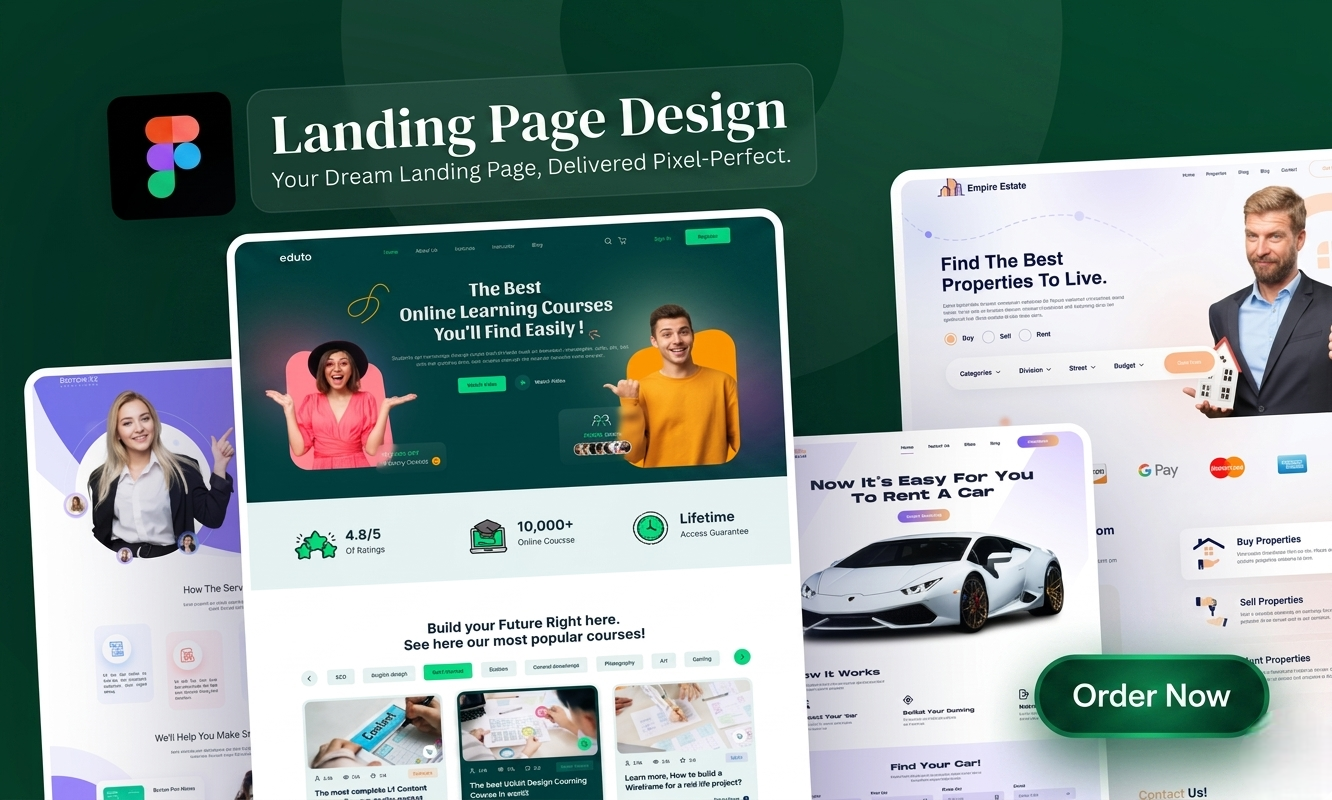 I will design cro focused high converting PPC landing...