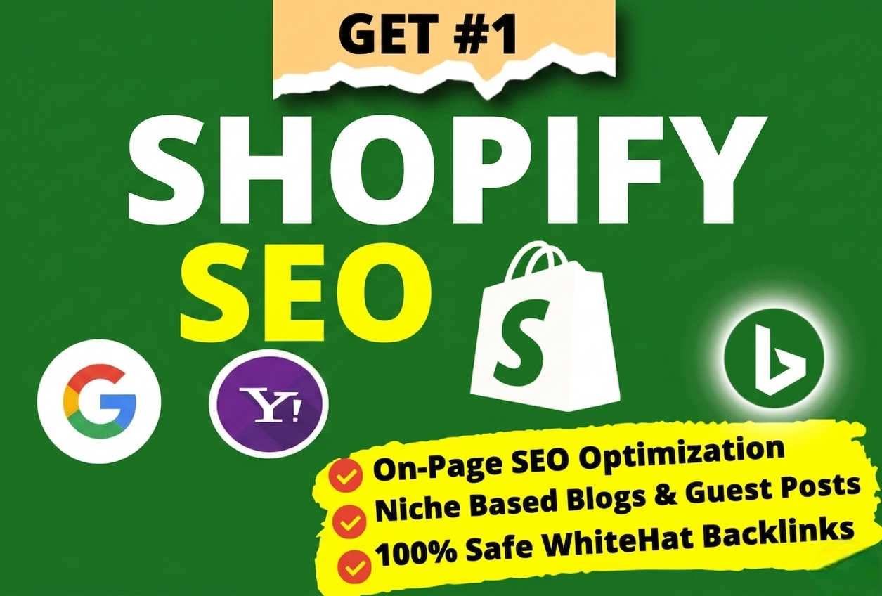 I will do complete seo of shopify store to increase o...