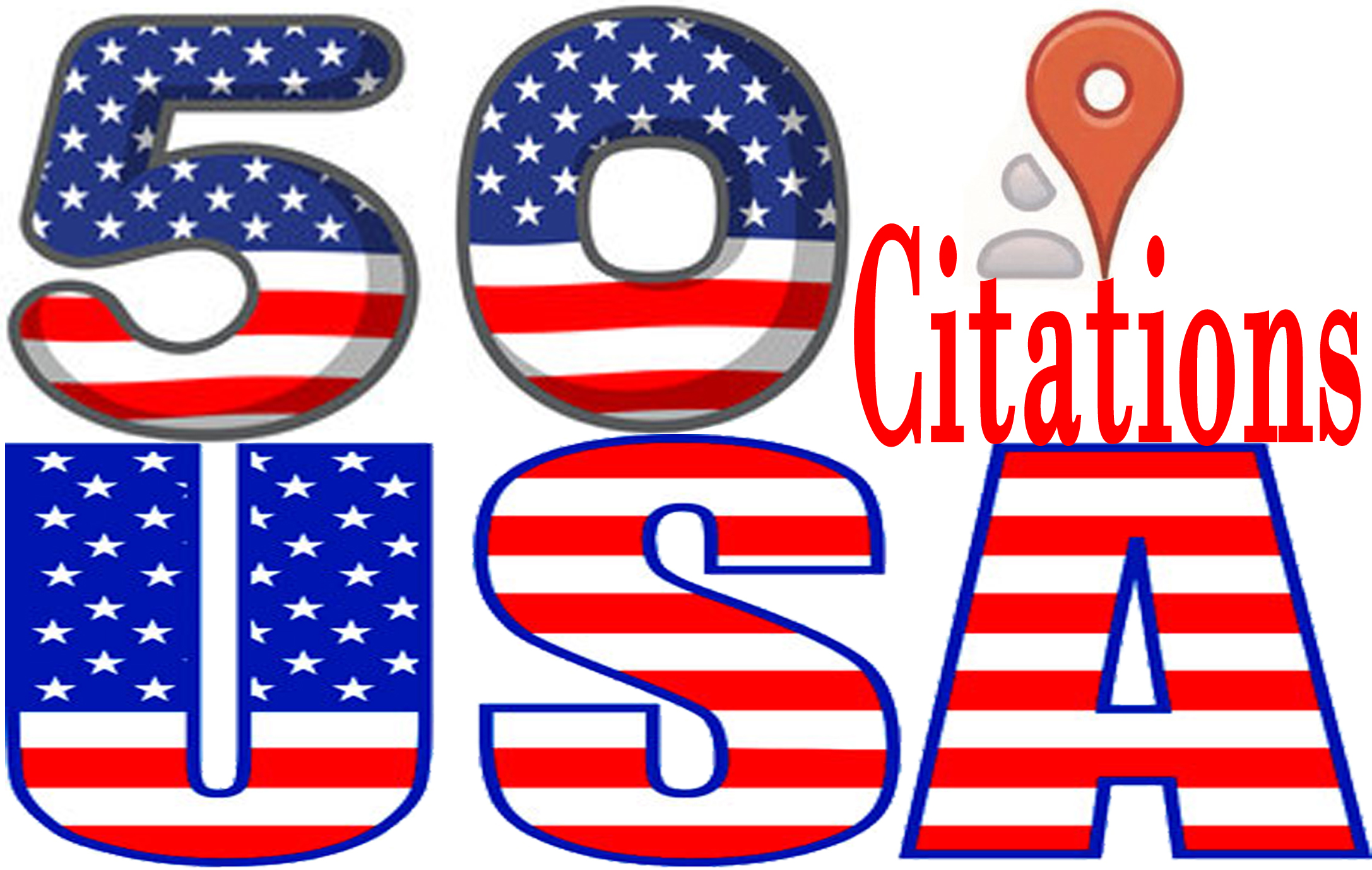 do 50 USA local citations for your local business. I ...