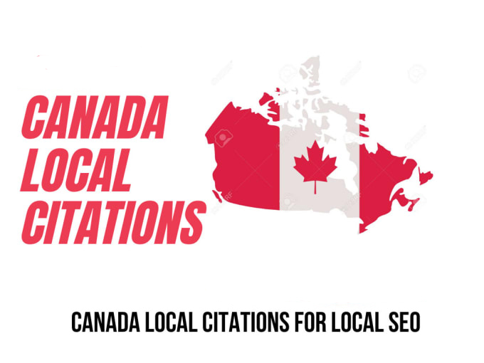 Do Manually TOP 50 CA Local Citations for Local SEO. I always ensure best quality work.