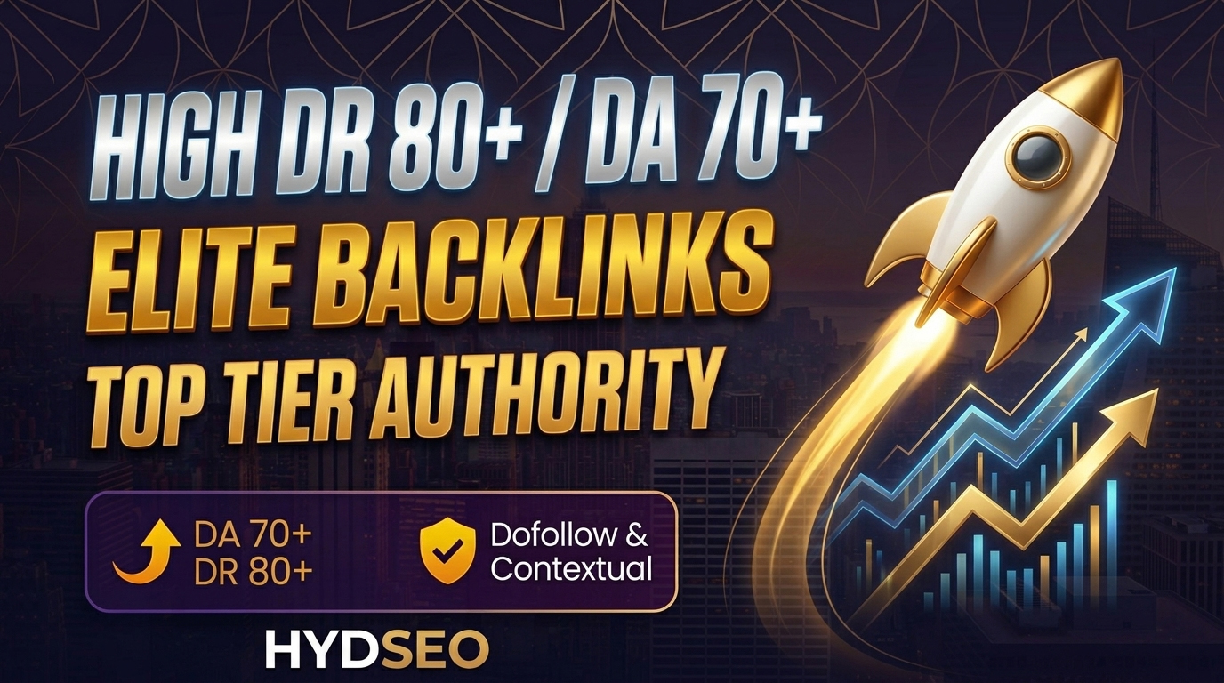 Elite High DR 80 Plus DA 70 Plus 150 Dofollow Backlinks for Top Ranking