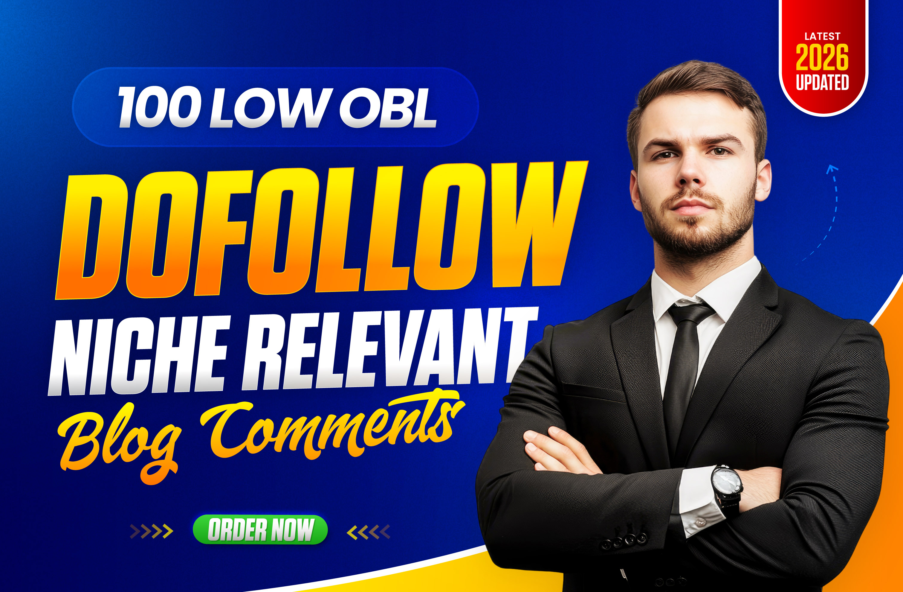 100 Do-Follow Blog Comments on High Authority Clean s...