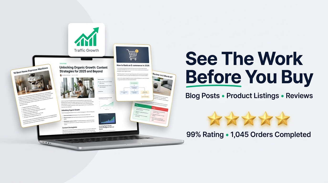 Write 1.000 Word SEO Article Blog, Product Descriptions, and Affiliate Reviews that Actually Convert