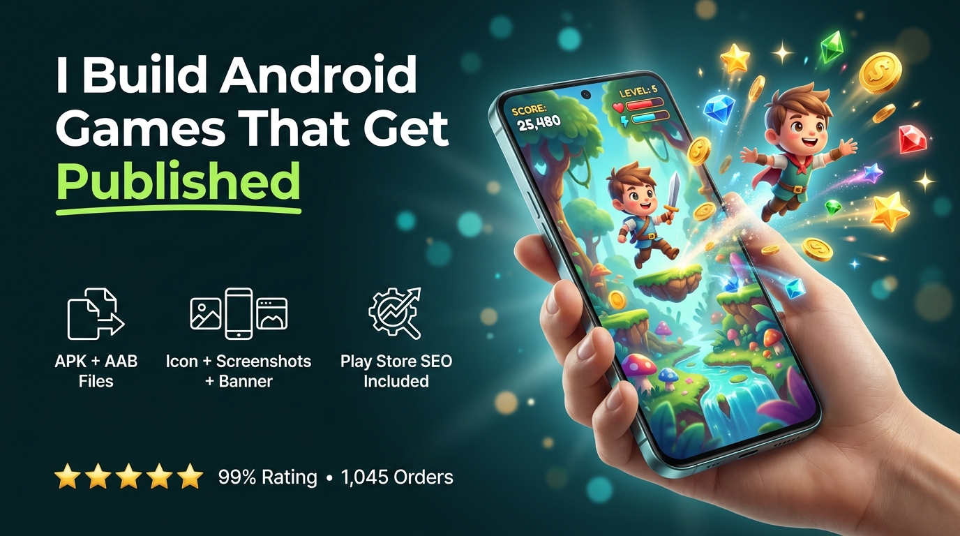 Build an Android Game AAB Ready to Publish on Google ...