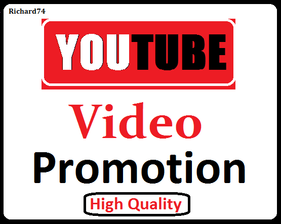 YouTube Videos Marketing High Quality,  Organic And Fast