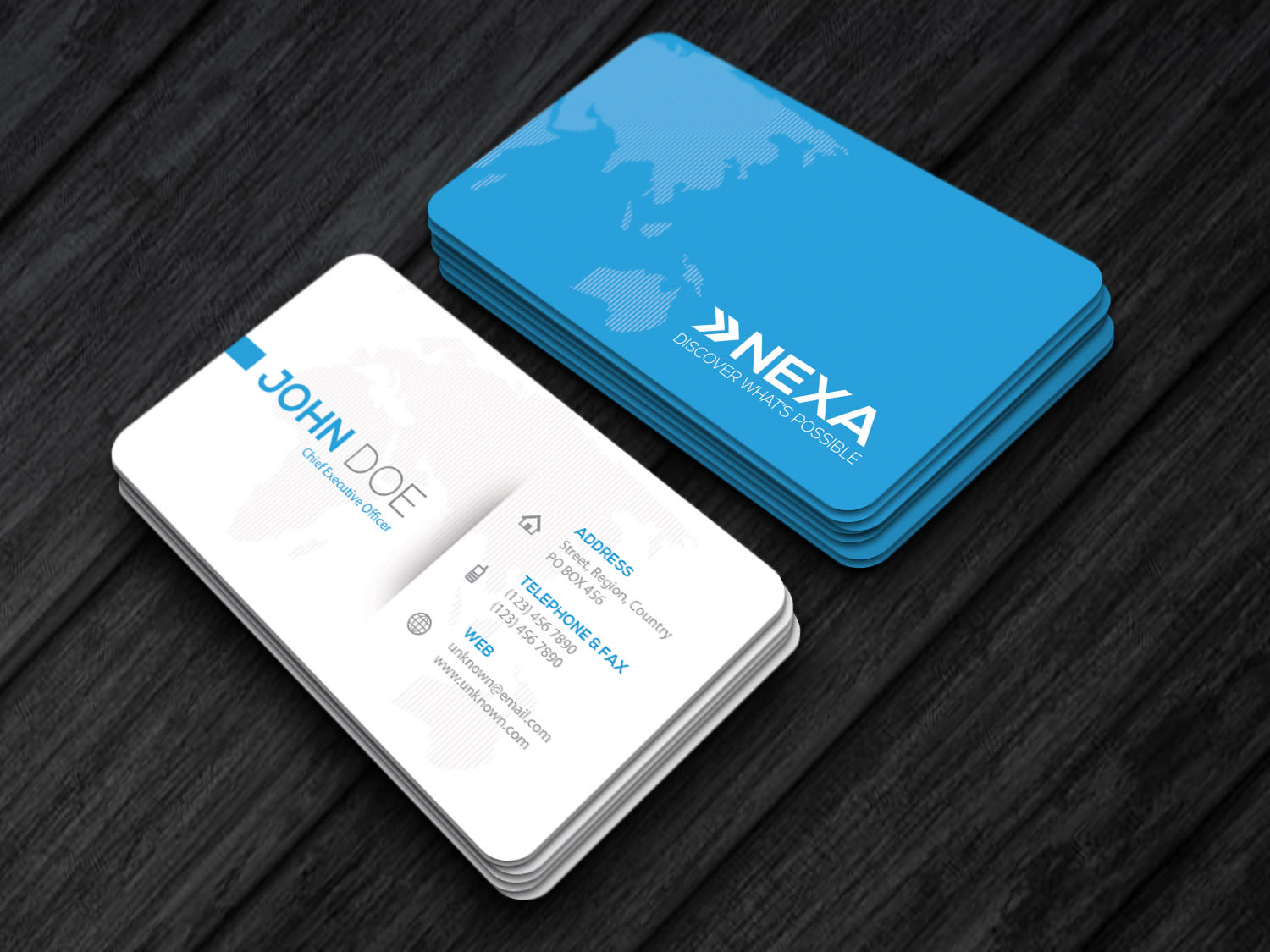 I will do professional & unique business card design