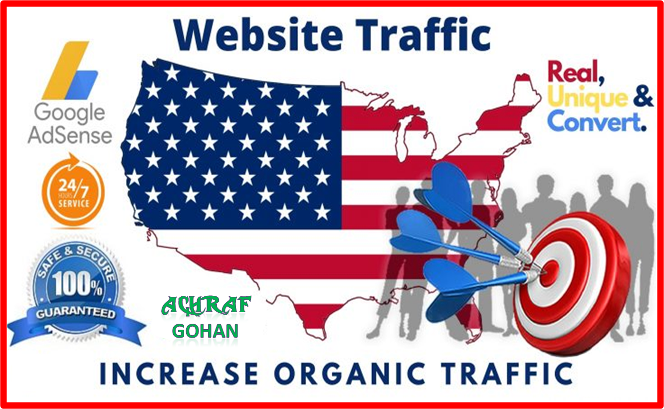2000 + USA Targeted High-Quality Traffic Good For Ran...